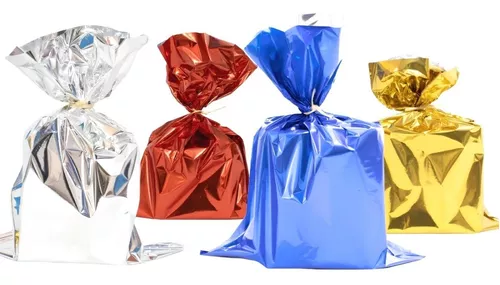 SACO METALIZADO ADULTO CASUAL 30X45 PCT C/50