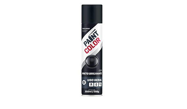 TINTA PAINTCOLOR PRETO BRILHANTE 350ML
