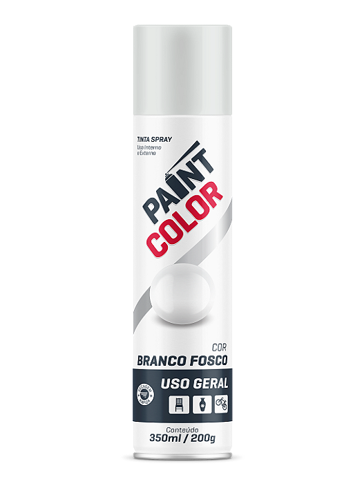 TINTA PAINTCOLOR BRANCO FOSCO 350ML
