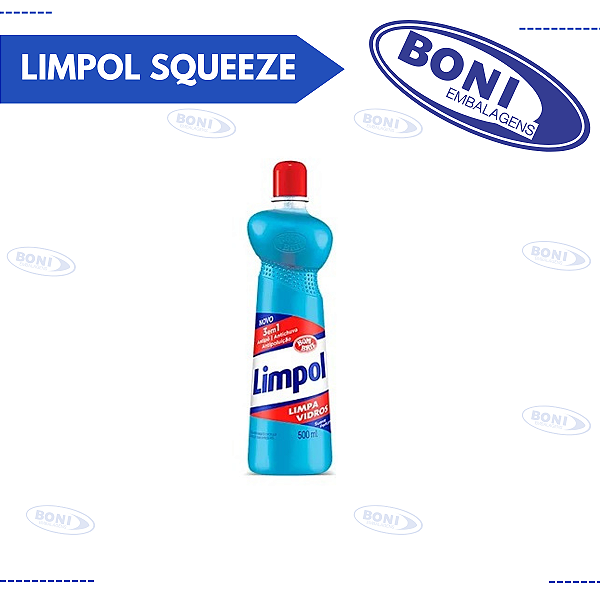 LIMPA VIDROS LIMPOL SQUEEZE 500 ML