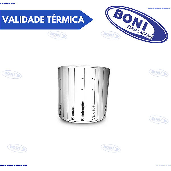 ETIQUETA VALIDADE TÉRMICA C/ 1000 6X4 CM