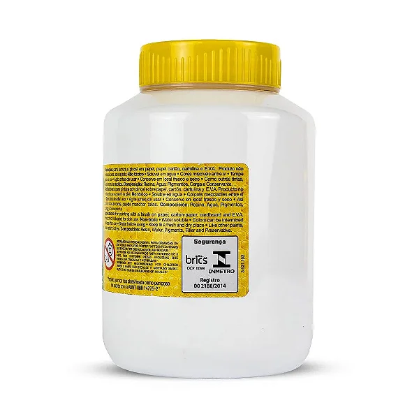 TINTA GUACHE 500ML BRANCO