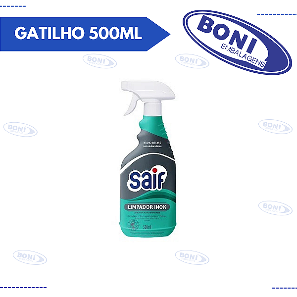 LIMPADOR INOX SAIF GATILHO 500ML