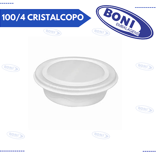MARMITA MRC 100/4 CRISTALCOPO C/ 100