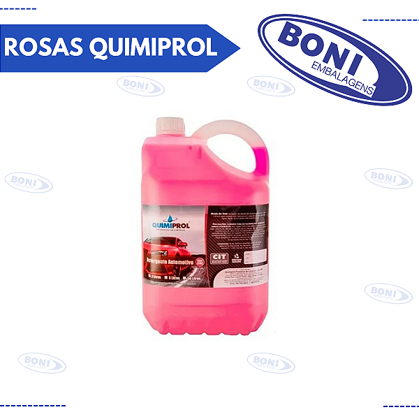 LIMPADOR C/ ÁLCOOL ROSAS QUIMIPROL 5L