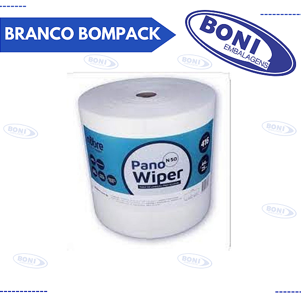 PANO WIPER 44X25CM C/380 BRANCO BOMPACK