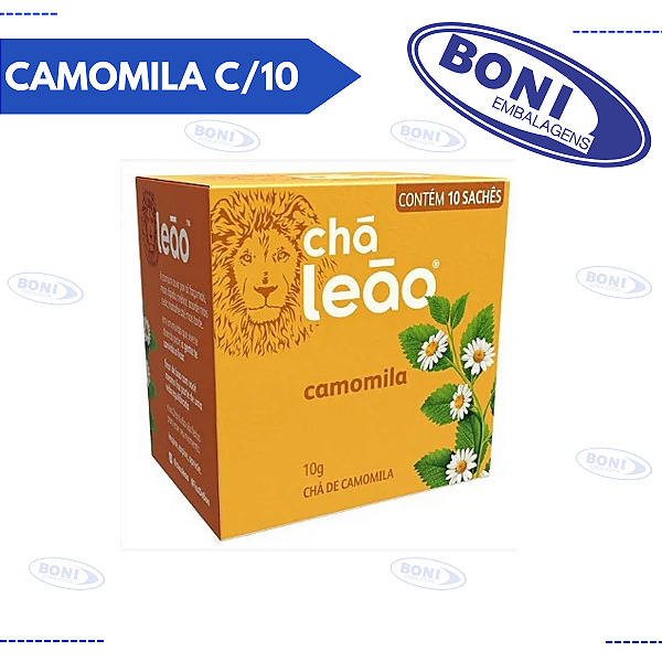CHÁ MATE LEÃO CAMOMILA C/10 SACHE