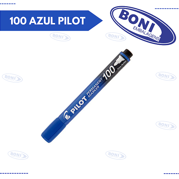 MARCADOR PERMANENTE SCA 100 AZUL PILOT