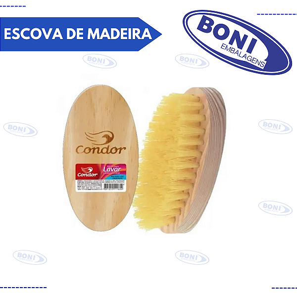 ESCOVA DE MADEIRA CONDOR