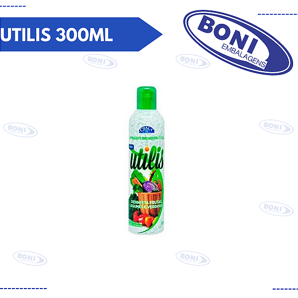 DESINFETANTE HORTIFRUTÍCOLAS UTILIS 300ML