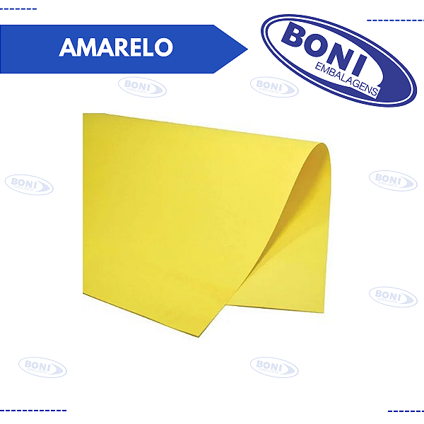 PAPEL DUPLA FACE AMARELO