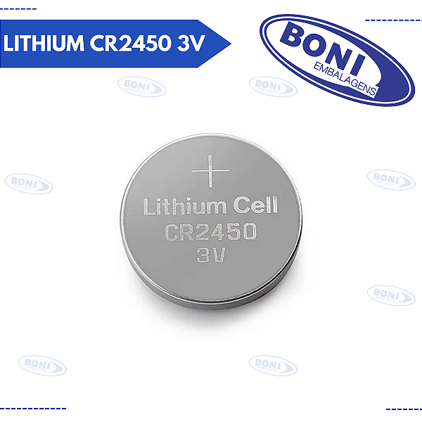 BATERIA LITHIUM CR2450 3V