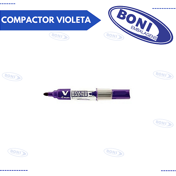 MARCADOR QUADRO BRANCO COMPACTOR VIOLETA