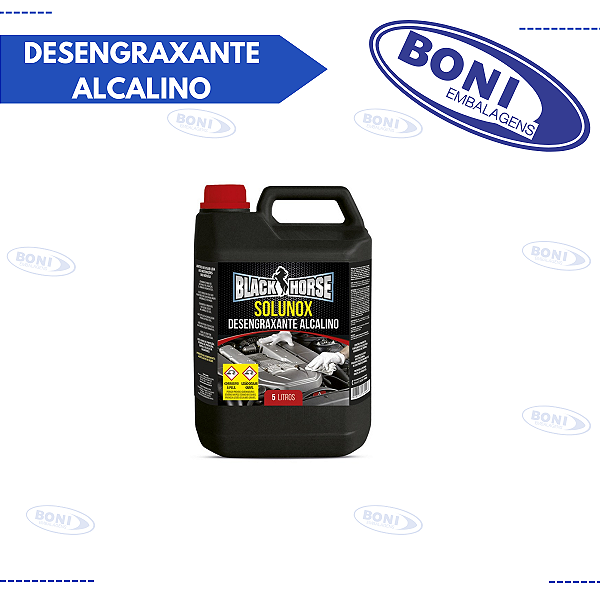 SOLUNOX DESENGRAXANTE ALCALINO BLACK HORSE MASTER SAN 5L
