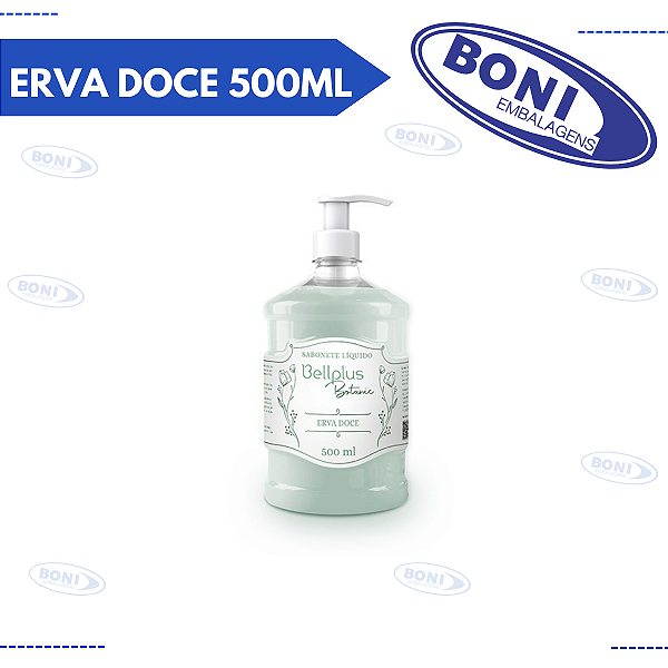 SABONETE LÍQUIDO BOTANIC ERVA DOCE 500ML VÁLVULA