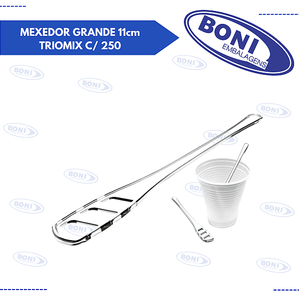 MEXEDOR GRANDE 11cm TRIOMIX C/ 250