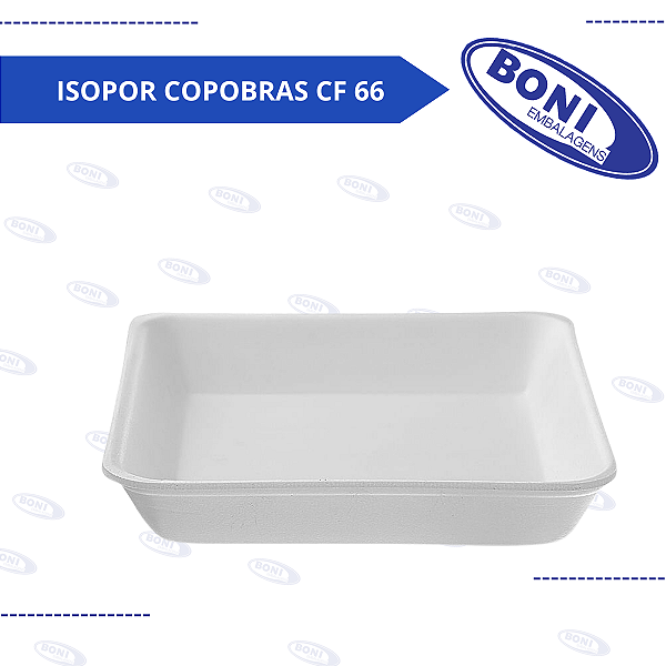 BANDEJA ISOPOR COPOBRAS CF 66