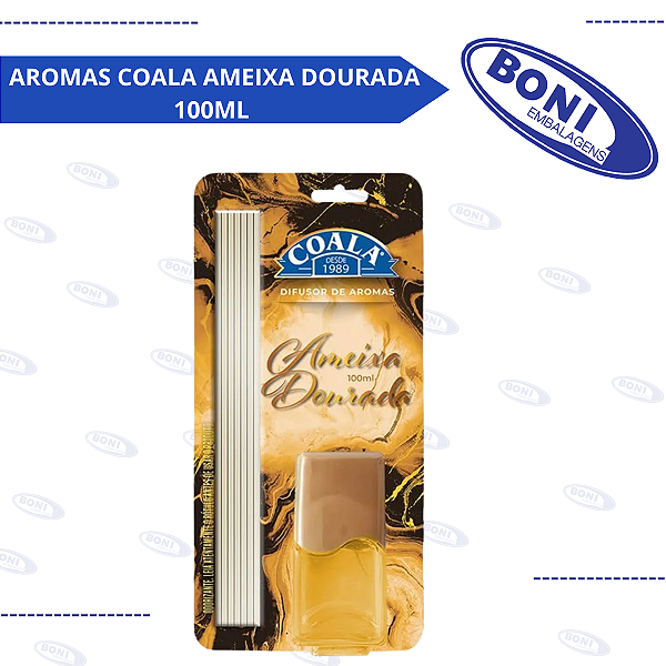 DIFUSOR DE AROMAS COALA AMEIXA DOURADA 100ML