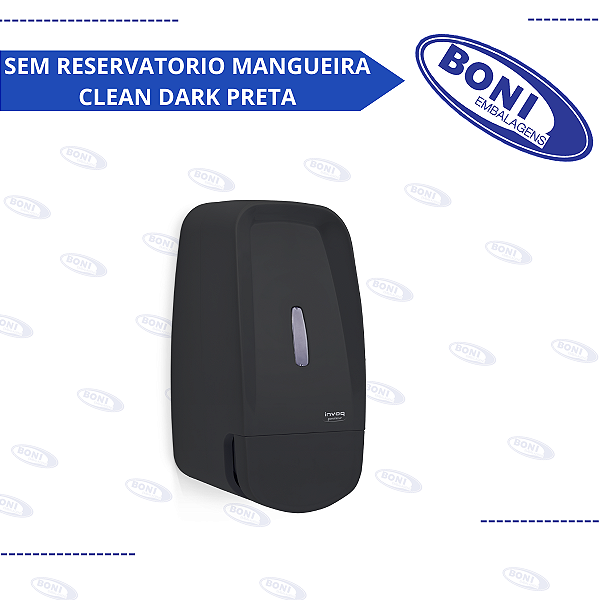 SABONETEIRA LIQUIDA PREMISSE SEM RESERVATORIO MANGUEIRA CLEAN DARK PRETA