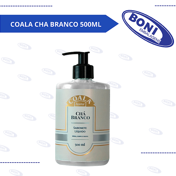 SABONETE LIQUIDO COALA CHA BRANCO 500ML