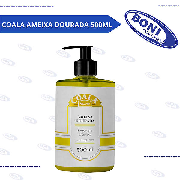 SABONETE LIQUIDO COALA AMEIXA DOURADA 500ML