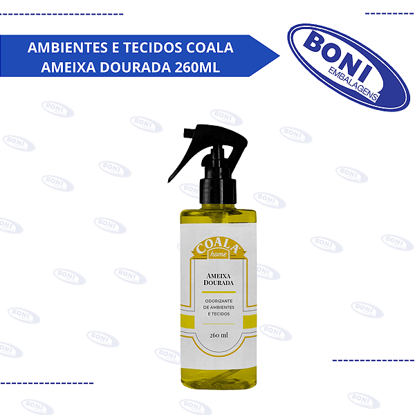 ODORIZANTE DE AMBIENTES E TECIDOS COALA AMEIXA DOURADA 260ML