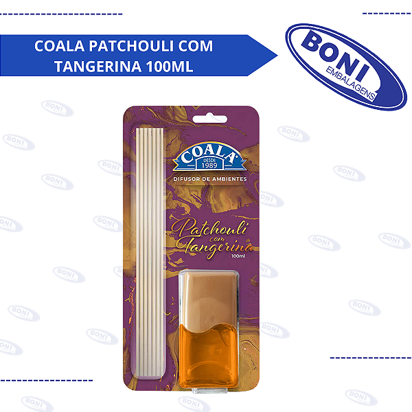 DIFUSOR DE AROMAS COALA PATCHOULI COM TANGERINA 100ML