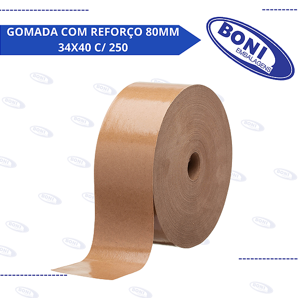 FITA GOMADA COM REFORÇO 80MM