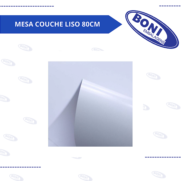 PAPEL MESA COUCHE LISO 80CM