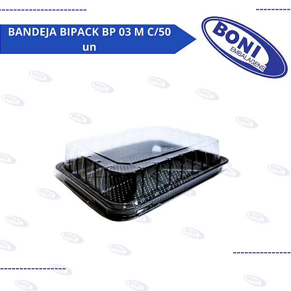 BANDEJA BIPACK BP 03 M C/50 un