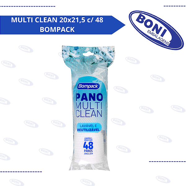 PANO MULTI CLEAN 20x21,5 c/ 48 BOMPACK