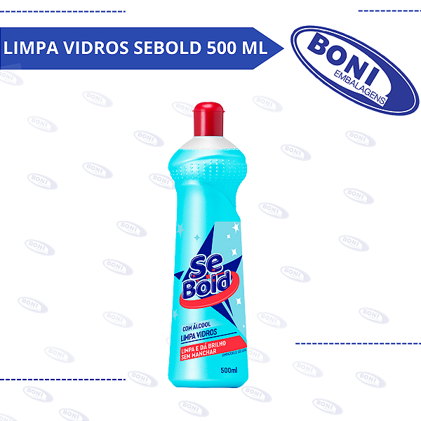 LIMPA VIDROS SEBOLD 500 ML COM GATILHO