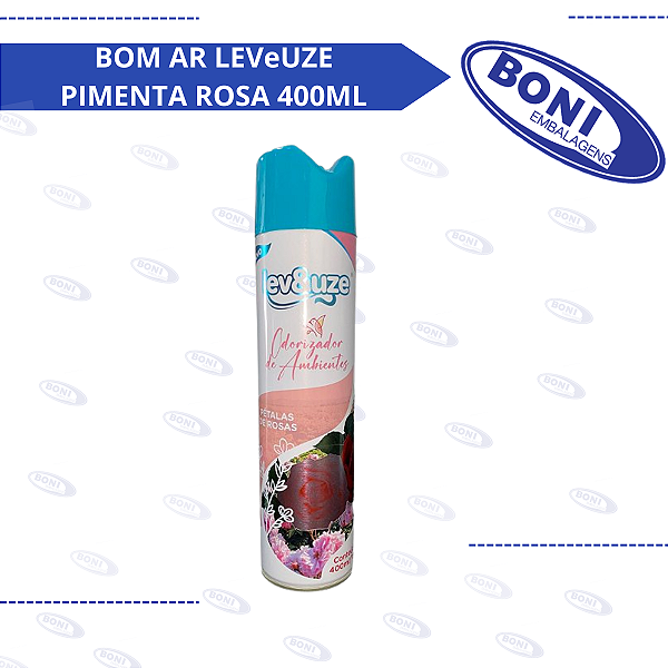 BOM AR LEVeUZE PIMENTA ROSA 400ML