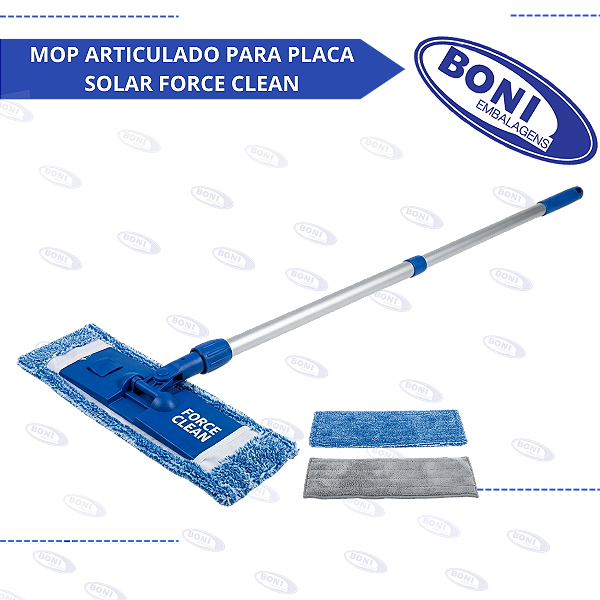 MOP ARTICULADO PARA PLACA SOLAR FORCE CLEAN