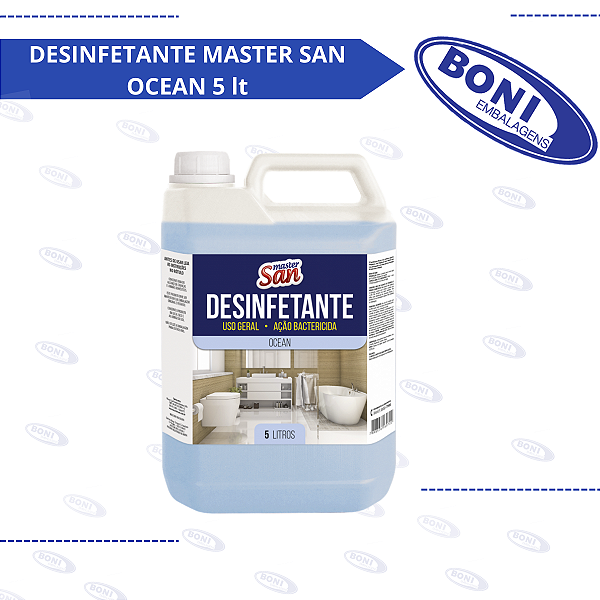 DESINFETANTE MASTER SAN OCEAN 5 lt