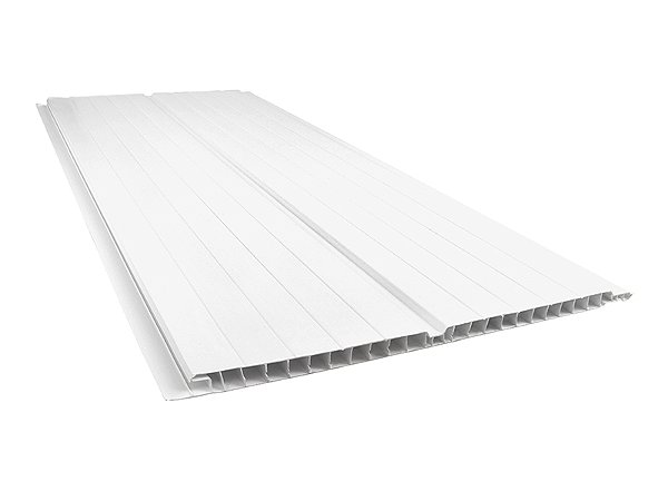 Forro PVC branco Frisado 200×8 mm Bariri