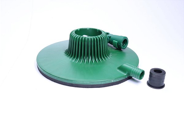 LIXADOR MANUAL ASPIRADO REDONDO C/VELCRO E CONEXAO P/EXTENSOR(225MM)