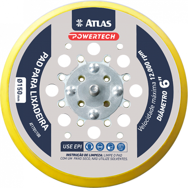 PRATO 150MM LIXADEIRA AT1701 ATLAS