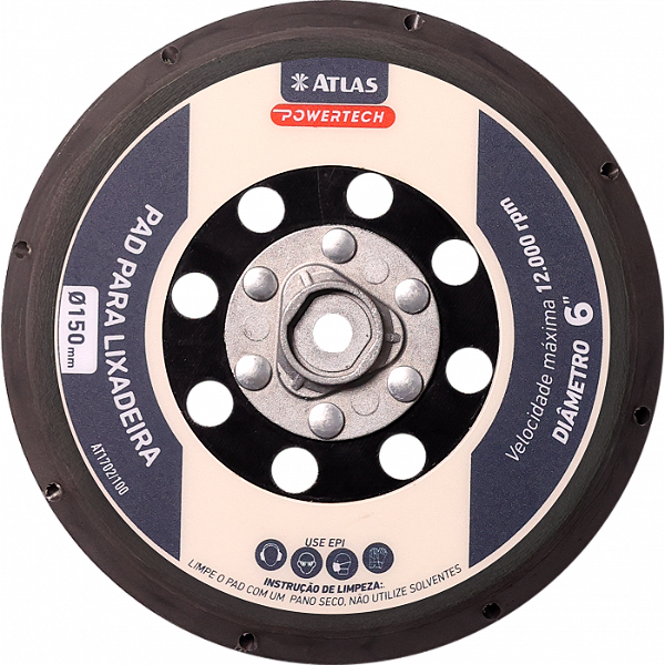 PRATO 150MM LIXADEIRA AT1702 ATLAS