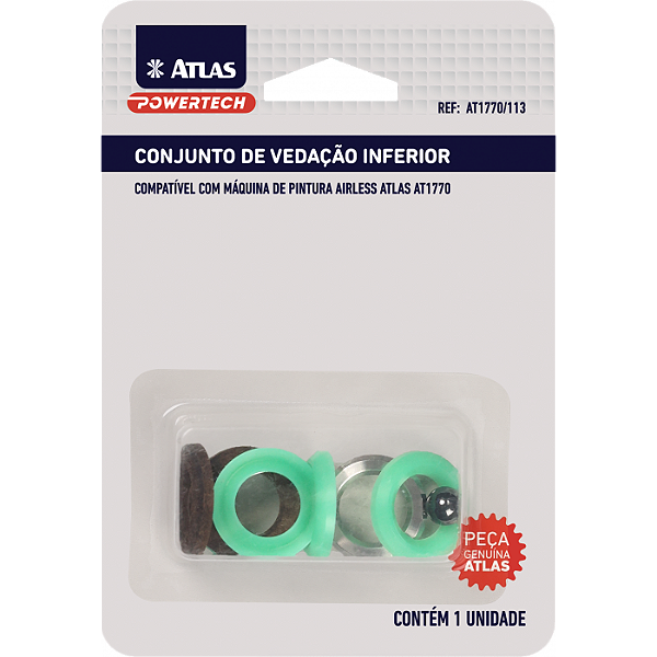 CJ. DE VEDACAO INFERIOR MAQUINA. AIRLESS ATLAS AT1770