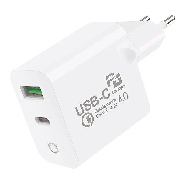 CARREGADOR TURBO DELIVERY QC 4.0 - FONTE TIPO C / USB C / TYPE C - GSHIELD