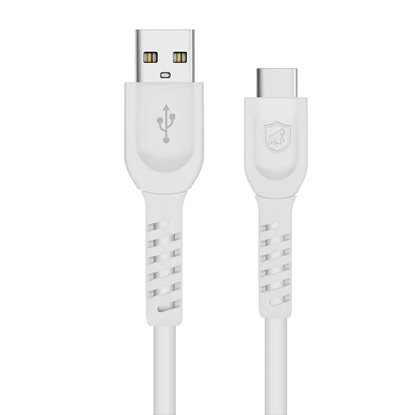 CABO DUAL SHOCK BRANCO USB- TIPO C 1.2M GORILA SHIELD