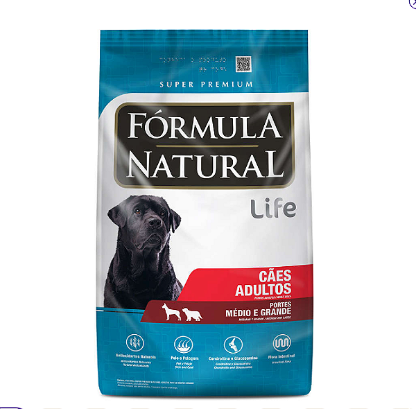 Formula Natural Life Ad Med/Gra 15Kg