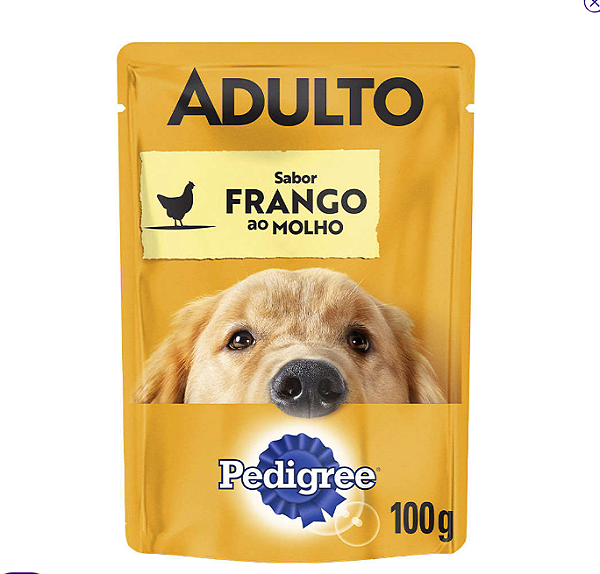 Sachê pedigree Frango ao Molho para Cães Adultos