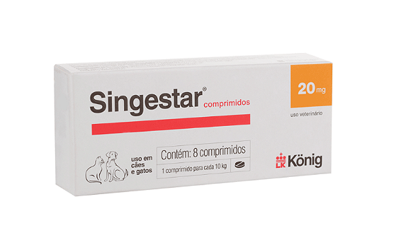 Anticoncepcional Konig Singestar 8 Comprimidos para Cães e Gatos