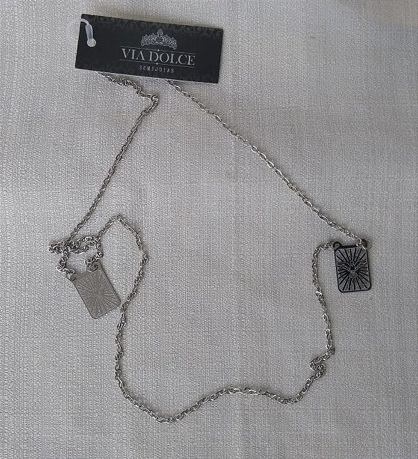 Colar Escapulario Espirito Santo Masculino