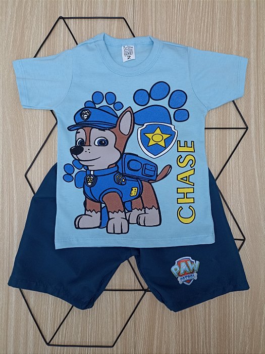 Conjunto Patrulha Canina - Infantiln Masculino