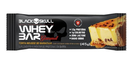 WHEY BAR GOURMET - MARACUJA - BLACK SKULL
