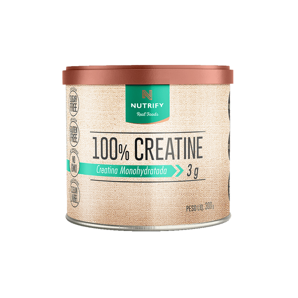 100% CREATINA 300G - NUTRIFY