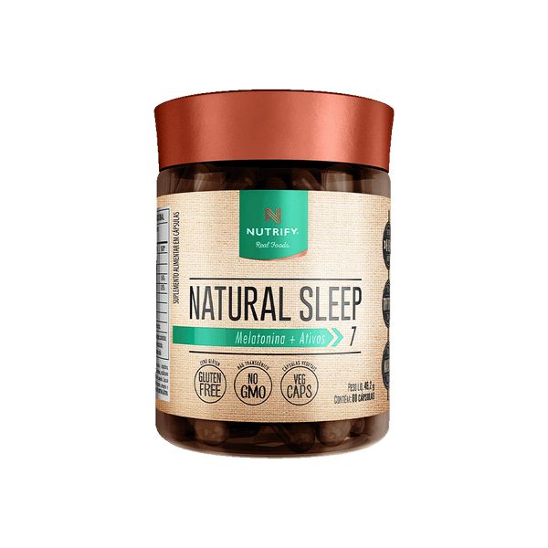NATURAL SLEEP 60 CAPSULAS - NUTRIFY